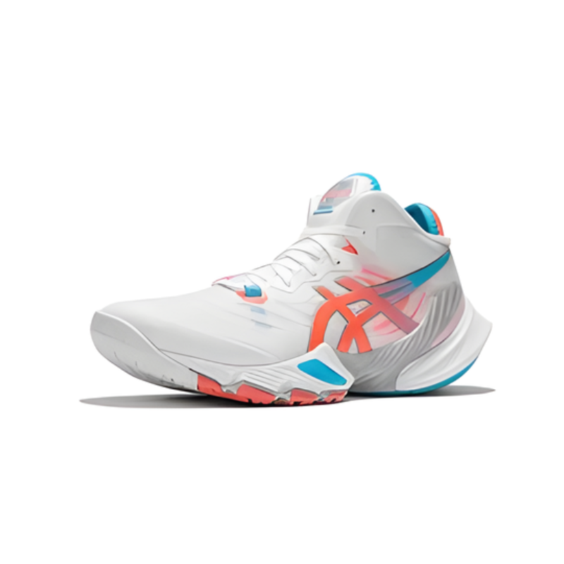 Tênis Asics Metarise Tokyo Vôlei - Azul - Branco - Laranja