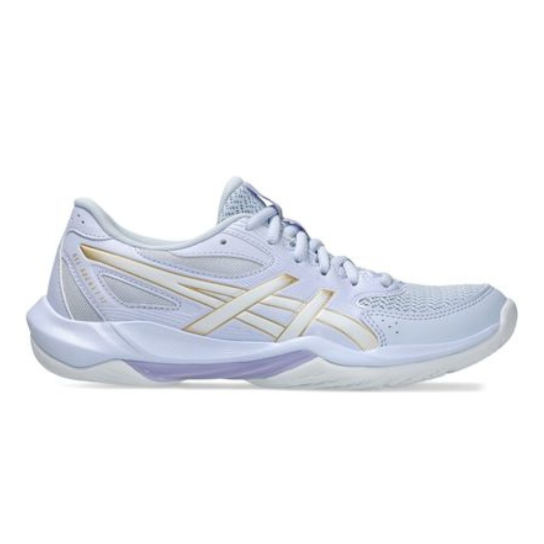 Tênis ASICS Gel-Rocket 12 - Azul/Dourado